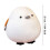 Round Sparrow Stuffed Animal Soft Bird Doll 1 Piece 3