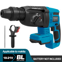 Brushless Cordless dual function hammer SDS+ Rotary Drill Body For Makita-18V