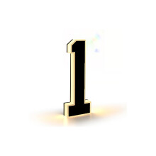Waterproof LED House Numbers Outdoor Sign for Modern Homes