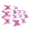 Luminous Butterfly Sticker 3D Simulation 7