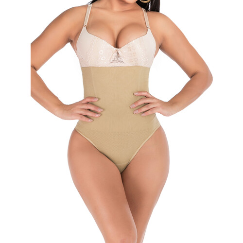 Women's Butt-Lifting Shapewear Thong with Tummy Control 2