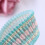 Flower Cupcake Liners Sky Blue 100 pcs 4