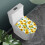Couvercle de WC blanc tournesol, taille universelle élastique 2