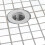 Shower Drain Strainer Stainless Steel 2 Pcs 3