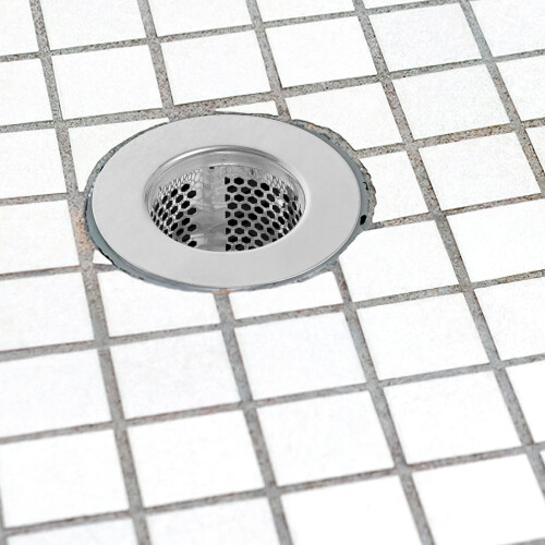 Shower Drain Strainer Stainless Steel 2 Pcs 2