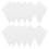 Quilting Templates Paper Patchwork Sewing Pattern 100 Pcs 5