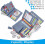 Women's RFID-Blocking Bifold Leather Wallet with Zipper 2