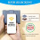 Women's RFID-Blocking Bifold Leather Wallet with Zipper 7