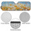 Floral Print Windshield Sun Shade for Jeep Wrangler 6