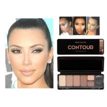 6 Colours Concealer Palette Face Makeup Contour Kit Cream Neutral Beauty Set