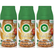 3 x Air Wick Freshmatic Spray Refill 250ml - Vanilla Cookie with Essential Oils