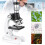 1200X Student Biological Microscope Home School Science Lab Optical Instruments 1
