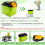 Battery Converter Adapter for Ryobi 18V to DeWalt 20V 7