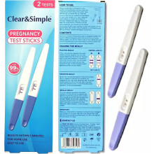 2 x Pregnancy Test Sticks Early Family Planning Early Urine Over 99% Accurate