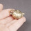 Brass Miniature Teapot Decorative Ornament 8