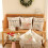 Housses de coussin de Pâques beiges 45 x 45 cm (lot de 4) 2