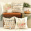 Housses de coussin de Pâques beiges 45 x 45 cm (lot de 4) 3