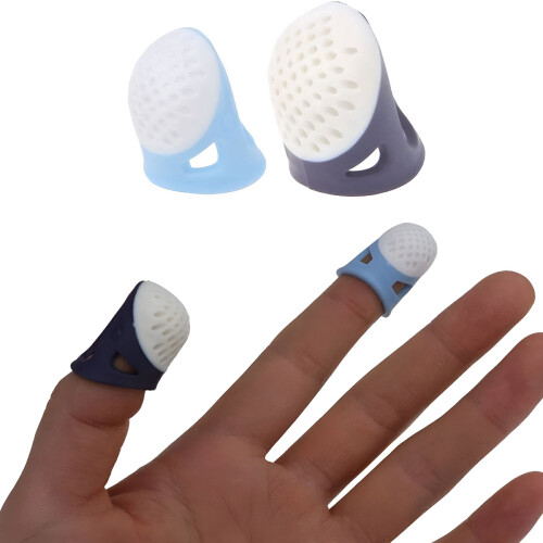 Silicone Sewing Thimble Set 2 Pieces 2