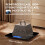 Digital Bathroom Scale 396 lbs LCD KG/LB Switch Extra-Wide 3