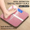 Digital Bathroom Scale 396 lbs LCD KG/LB Switch Temp 7