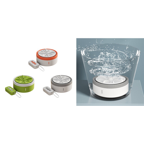 Portable Washing Machine ABS Material Mini Turbine Washer 1