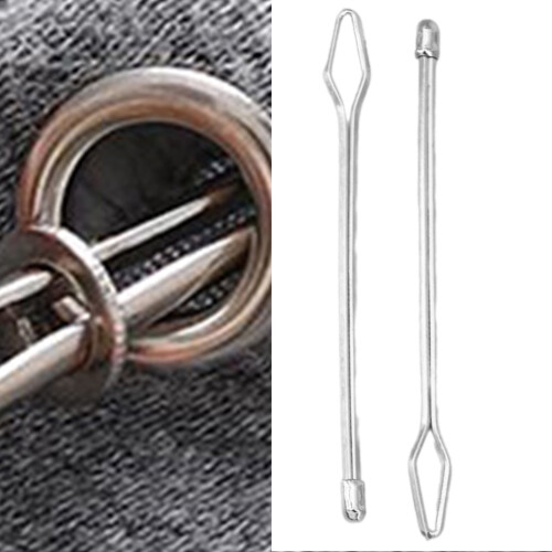 Metal drawstring threader sewing accessory 1