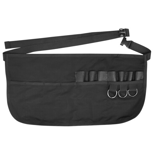 Adjustable Waist Belt Half Apron with Multiple Pockets