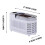 Portable Ice Maker Machine 12V/100-230V 8 Cubes 10 Min White 3