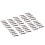 Steel Nickel Guitar Bridge Screws 50 pcs 1