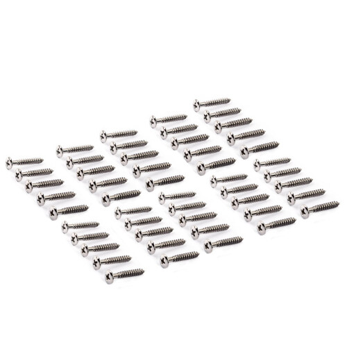 Steel Nickel Guitar Bridge Screws 50 pcs