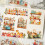 Scrapbook Stickers Artistic Journaling Decorative Card 8