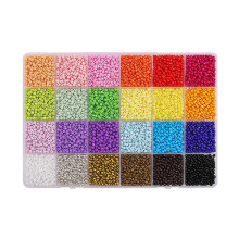 Perles en plastique pour la création de bijoux, 3 mm, 5200 pièces