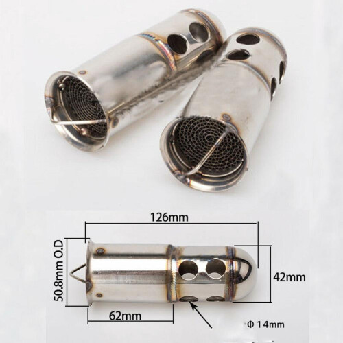 Motorcycle Exhaust DB Killer Silencer Baffle 50.8 mm 1
