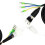 E-Bike Conversion Motor Adapter Cable 6-Pin Hall 3-Pin Phase 5
