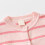 Cotton Knit Cardigan Pink Striped Button-Front for 6