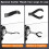 Drain Snake Drill Attachment Black Steel 50ft-100ft 5