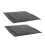 Black Nonslip Wheelchair Cushion 2 pcs 8