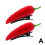 3D Simulation Vegetable Hairpin Resin Metal 1pc 4