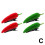 3D Simulation Vegetable Hairpin Resin Metal 1pc 5
