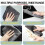 Microfiber Cleaning Cloths 4 Pcs 30x30cm Thickened 2