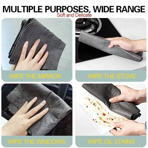 Microfiber Cleaning Cloths 4 Pcs 30x30cm Thickened 1
