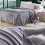 Flannel Fleece Blanket Grey 27.5 x 39.4 Inches 3