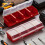 Plastic Multi-Compartment Organizer Box 12-Section 3