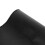 Fireproof Half-Round Fireplace Mat Black 3
