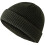 Bonnet d'hiver unisexe en maille vert olive 1