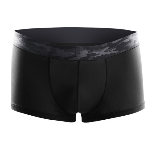 Men's Camo Boxers Briefs with Convex Pouch Elastic 1