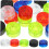 Guitar Pedal Knobs ABS Navy Blue 20 pcs 0.90x0.90x0.43 in 4