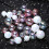 Unbranded cake topper bubbles pink 12 pcs 7