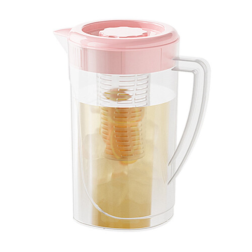 Shatterproof plastic water pitcher with lid 2.5L 1