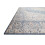 Layla Oriental Distressed Area Rug Blue Tangerine 4